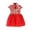 Brick Red, variant on HNMKIU Elegant Chinese Qipao Style Holiday Dress for Girls Spring Festival Celebration and Occasions Red,3-4 Years