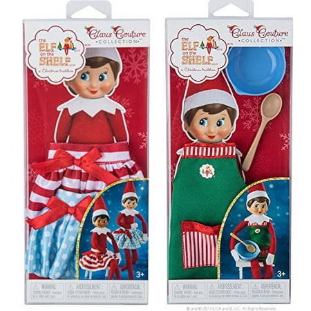 Twirling Accessories The Elf on the Shelf Claus Couture Collection Twirling in the Snow Skirts and Sweet Shop Set ()