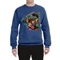 thumbnail image 3 of Dean Russo The Only Person Dog Lover Unisex Crewneck Graphic Sweatshirt, Vintage Heather Blue, X-Large, 3 of 6