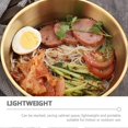 thumbnail image 3 of Stainless Steel Cold Noodle Bowl with Scale Salad Food Bowl Home Storage Bowl (1200ml), 3 of 3