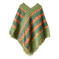 thumbnail image 2 of LIZUOJUN Under $8 Boho Shawl for Women Houndstooth Plaid Paisley Stripe Satin Silk Feeling for Travel Wedding Daily Outfit on Chilly Nights for Festive Occasions, One Size, 2 of 9