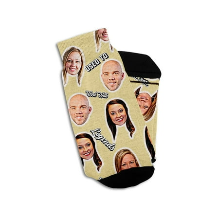 

Personalized Coworker Leaving Socks with Faces - Legends
