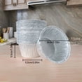thumbnail image 4 of Cateissary 40 piezas molde para hornear pastel horno cocina molde para tarta de huevo de un solo postre Cupcake Muffin tazas Fondant Chocolate Herramientas y accesorios para hornear Cateissary HA074890-01, 4 of 6