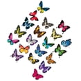 thumbnail image 3 of Matsuzay Pegatinas de mariposa para ventana, adhesivos anticolisión para ventana, calcomanías reutilizables, película para vidrieras Type3 NO3 Matsuzay HA034586-00, 3 of 6