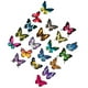 thumbnail image 2 of Inteprter Pegatinas de mariposa para ventana, adhesivos anticolisión para ventana, calcomanías reutilizables, película para vidrieras Type3 NO3 Inteprter HA034586-00, 2 of 6