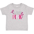 thumbnail image 3 of Inktastic In October We Wear Pink Breast Cancer Awareness Patterns Boys or Girls Baby T-Shirt, 3 of 5