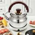 thumbnail image 5 of Stainless Steel Tea Kettle Large Capacity Water Kettle Stovetop Tea Pot Home Office Tea Kettle, 5 of 5