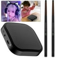 thumbnail image 1 of CUITING Virtual Electronic Drum Set  Air Drum Sticks Set  Air Drum with Drumsticks  Pedals  Bluetooth and 8 Sounds  Electronic Drum Set for Adults Kids Gift, 1 of 7