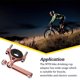thumbnail image 4 of Wosthever Adaptador de soporte para botella de agua de bicicleta, conversión de manillar de aleación de aluminio, montaje en Rack, accesorio de Ciclismo Oro rosa, 4 of 6
