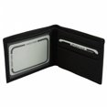 thumbnail image 1 of Leo Mens Mini Leather Wallet, Black, 1 of 1