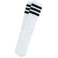 thumbnail image 2 of Jefferies Socks Boy's Girl's Stripe Vintage Knee High School Soccer Tube Socks 1 Pair Pack, 2 of 3