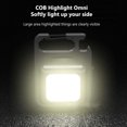 thumbnail image 4 of COB LED Mini 800lm Pocket Llavero Linterna USB 5V 10W Panel solar Powered Kit Tmvgtek Para estrenar, 4 of 9