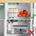 thumbnail image 5 of 2 Packs Silicone Ice Cube Maker Cup Cylinder Ice Cube Tray with Lid Portable Lattice Ice Cube Mold Makes 60 Ice Cubes Easy Cleaning Press-Type Easy-Release Ice Bucket for Whiskey, 5 of 6