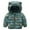 Dinosaur Green, variant on Bullpiano Toddler Baby Boys Girls Winter Coats Kids Warm Hoods Light Puffer Down Jacket Outwear For 1-5 Years