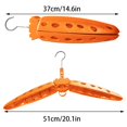 thumbnail image 3 of Diving Suit Hanger Wetsuit Hanger Fast Dry Folding Vented Hanger for Surfing and Diving Suits, 3 of 5
