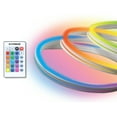 thumbnail image 4 of Xtreme 6.5ft Lit Multicolor Neon LED Strip, Customizable, 20 Flash Modes, 0.25 lb, Remote Control, 4 of 6