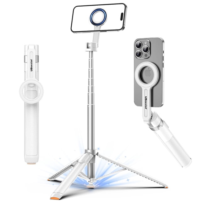 Trípode UBeesize 177 cm con Selfie Stick Magnético y Apertura Automática