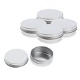 thumbnail image 2 of 20X Aluminio Almacenamiento Ol Ungüentos Envases Tapas De Tornillo 60g 7x2.8cm Sunnimix Latas de cosméticos vacías, 2 of 8