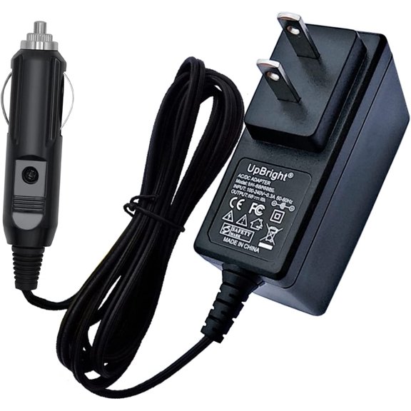 12V Male Cigarette Lighter Plug AC/DC Adapter Compatible for S-I-P 07130 07132 07134 07107 07199 Hybrid 3 5 7 SC Pro Professional Booster SC Booster 9000 18000 Power Supply Charger