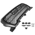 thumbnail image 4 of Ikon Motorsports Compatible with 19-21 GMC Sierra 1500 Denali Style Upper Hood Grille W/o Emblem Matte Black 2019 2020, 4 of 9