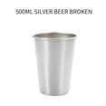 thumbnail image 4 of Wovilon 304 Stainless Steel Beer Cup Outdoor Portable Water Cup Public Gift Coffee Cup Set Curled Gold-Plated Cup, 4 of 6