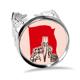 thumbnail image 1 of China Red Leadership Education Anillo de compromiso de boda de amor ajustable Unbranded M, 1 of 3