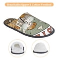 thumbnail image 3 of Fotbe Skeleton Cowboy And Guitar Pantuflas Peludas para Mujer con Estampado, Zapatillas de Peluche, Zapatos de Invierno para Casa, Uso Interior y Exterior-Medium, 3 of 8