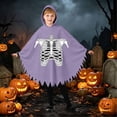 thumbnail image 5 of Zylarhe Kids Halloween Jumpsuits Dance Themed Stage Performance Party Outfit Playful Home Wear for Toddlers Purple 4-5 Years, 5 of 8