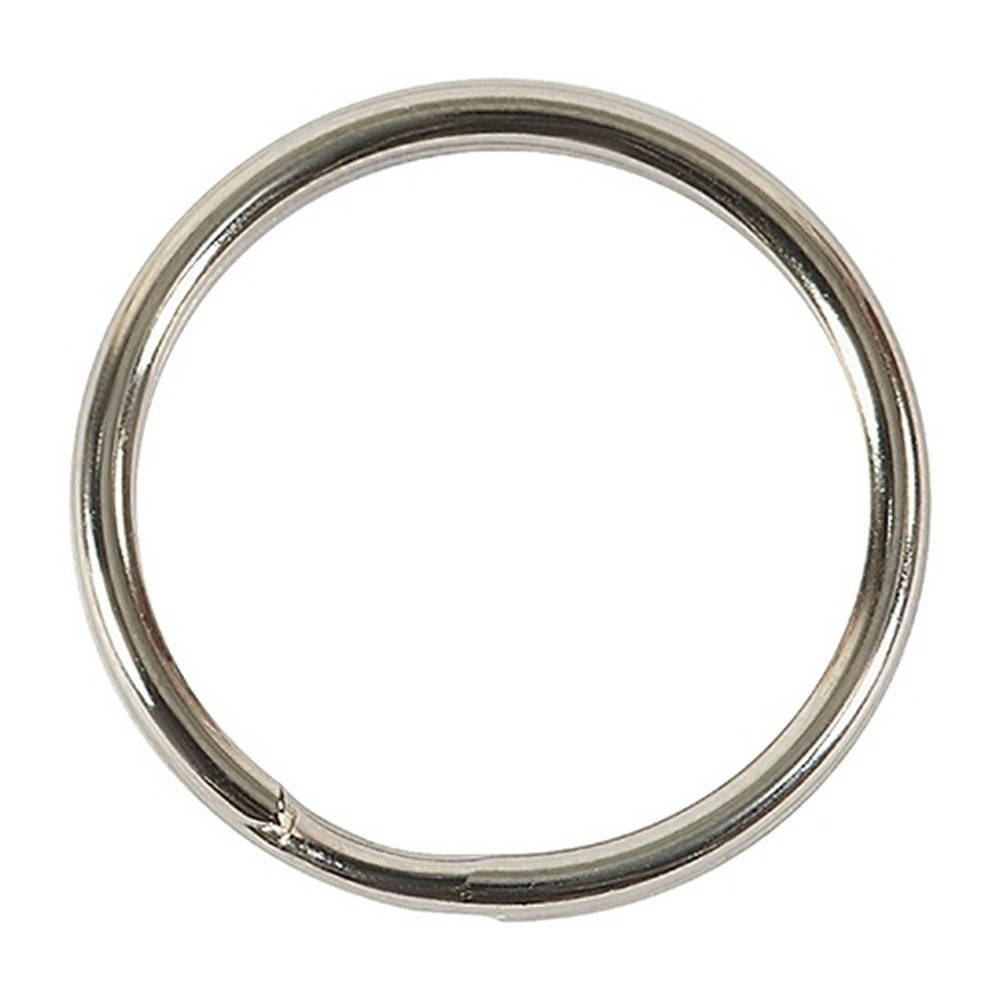 Box Partners Split Key Rings 3/4" Chrome 100/Case SR300