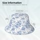 thumbnail image 3 of Fotbe Rose Flowers Sombrero Tipo Pescador con Estampado – Sombrero de Sol de Algodón de Moda para Playa, Golf, Pesca, 3 of 6