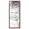 thumbnail image 2 of ArtToFrames 14" x 36" Walnut Picture Frame, 14x36 inch Brown Wood Poster Frame (WOM-4215),  Pack, 2 of 8