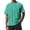 Mint Green, variant on Mens T Shirts Comfort Lightweight Casual Short Sleeve Crewneck Plus Size Loose Tee Army Green L