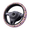 thumbnail image 2 of Balery Cute Halloween Fundas elásticas antideslizantes para volante, funda protectora universal para hombre y mujer, 15 pulgadas, accesorios para coche., 2 of 6