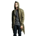 thumbnail image 2 of Victorious Long Length Drape Cape Cardigan Hoodie - Multiple Colors & Sizes, 2 of 8