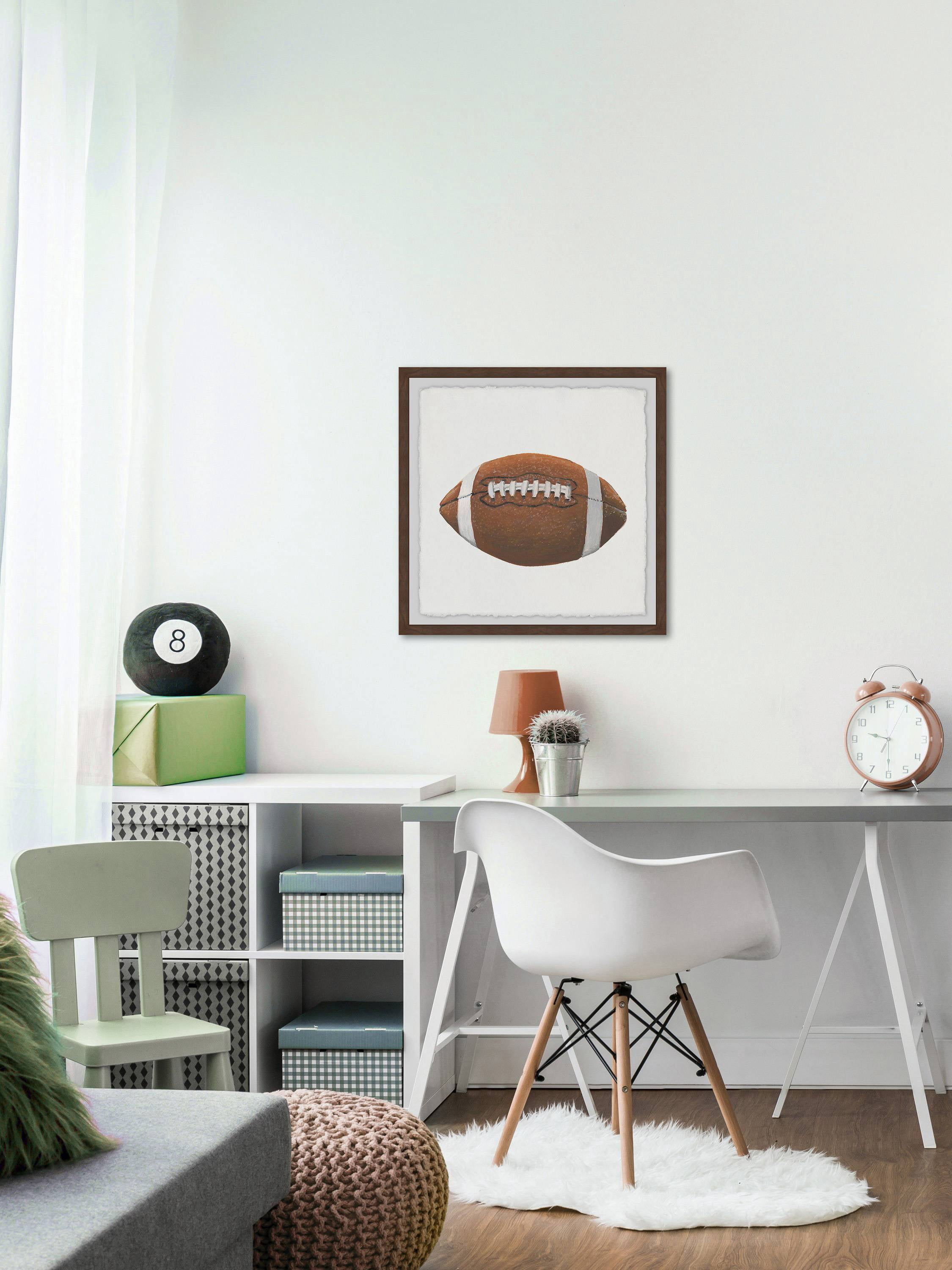 Marmont Hill Let's Play Football Framed Wall Art