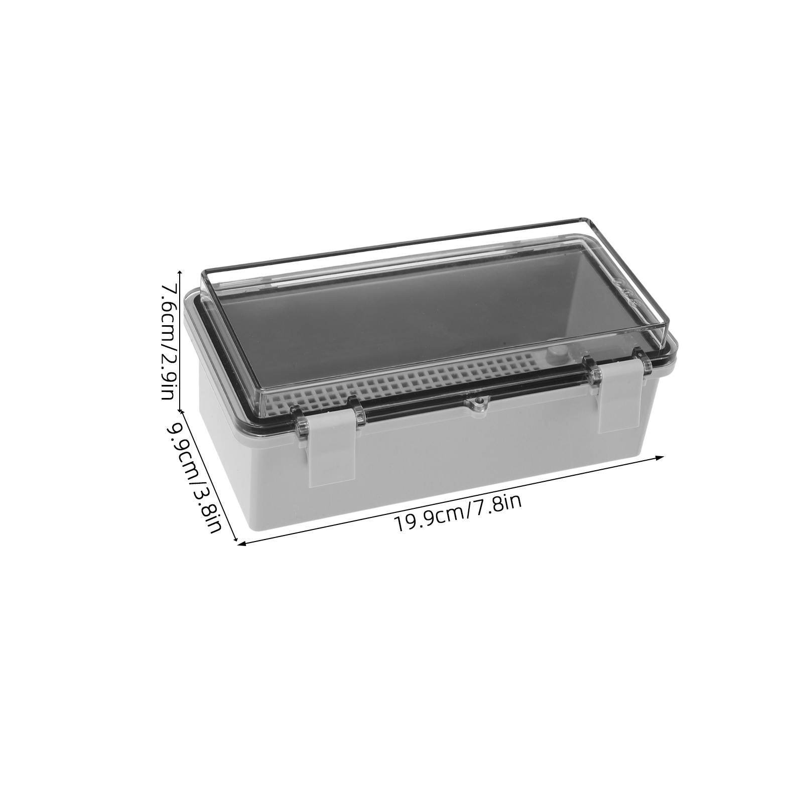 OUNONA Outdoor Plastic Junction Box for Electrical Connections, Multi-Purpose Repair Case, 1 Piece