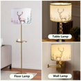 thumbnail image 2 of Lamp Shade Novantl Green Forest HD Printing 33 cm, juego de 2, 2 of 7