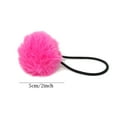 thumbnail image 2 of 2PCS Korean Cute Ball Elastic Hair Ties Hair Bands Seamless Hair Ropes Ponytail Holders,Bean Paste, 2 of 6