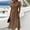 03-Brown, variant on 2026 New Midi Dresses for Women Wedding Luxurious Elegant V Neck Short Sleeve Wrap Dress Summer Party Skin-Friendly Vacation Dress with Pocket 10-Purple L