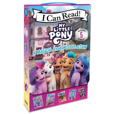 I Can Read Level 1 My Little Pony: A Magical Reading Collection 5-Book Box Set: Ponies Unite, Izzy Does It, Meet the Ponies of Maritime Bay, (Paperback)