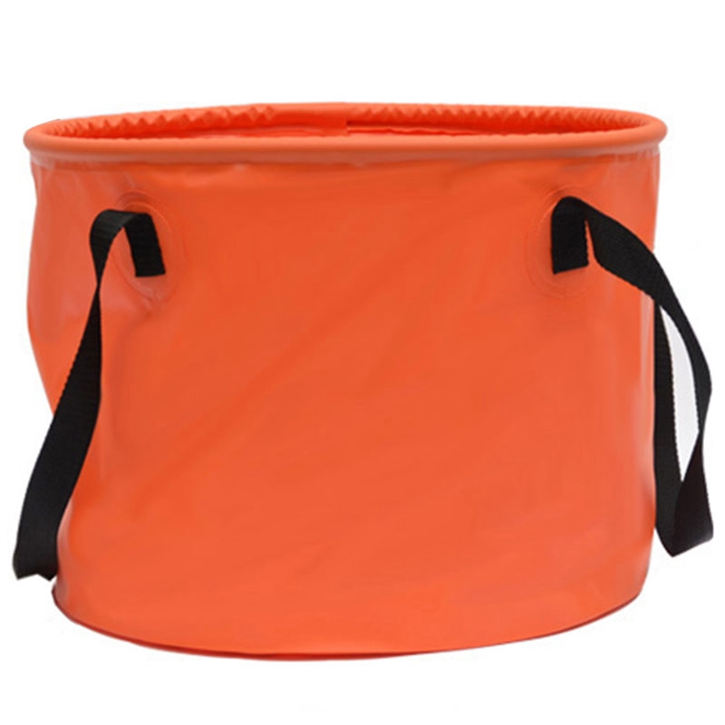 Outdoor Folding Bucket Camping Fishing Bucket Wash Basin Sink Washbasin