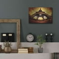 thumbnail image 7 of Luxe Metal Art 'Eiffel Apocalypse Color' by Sebastien Lory, Metal Wall Art, 16"x12", 7 of 7