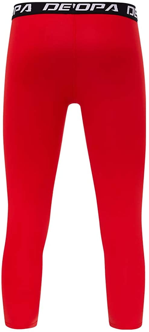 Youth Boys Compression Pants 3/4 Length 