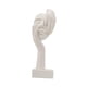 thumbnail image 3 of Estatuas de pensadores, rostro de mujer, arte, estatua, adorno, figura abstracta, artesanía para Blanco, 3 of 9