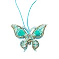 thumbnail image 1 of Artesanía Diamantes Hechas A Mano Diebla 3D Bag Lentejuelas Costilla (mariposa) Azul, 1 of 9