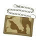 thumbnail image 4 of Cartera para exteriores triple, tarjetero, ligera, plegable, novedosa, para hombre, regalo para papá Caqui, 4 of 9