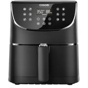 COSORI Air Fryer, 5.8QT Oil Free XL Electric Hot Air Fryers Oven, Programmable 11-in-1 Cooker with Preheat & Shake Reminder, Equipped Digital Touchscreen and Nonstick Basket, 100 Recipes, 1700W