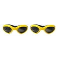 thumbnail image 2 of Methold 1 par de gafas de sol para mascotas, gafas de repuesto Amarillo 2Conjunto, 2 of 6