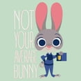 thumbnail image 2 of Girl's Zootopia Not Your Average Bunny Graphic T-Shirt, 2 of 4