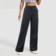 thumbnail image 2 of Gibobby pantalones de vestir cintura alta Pantalones deportivos de secado rápido para mujer, ropa de trabajo ajustada de cintura alta, pierna ancha, informal, americano, para otoño (Negro, XL), 2 of 4